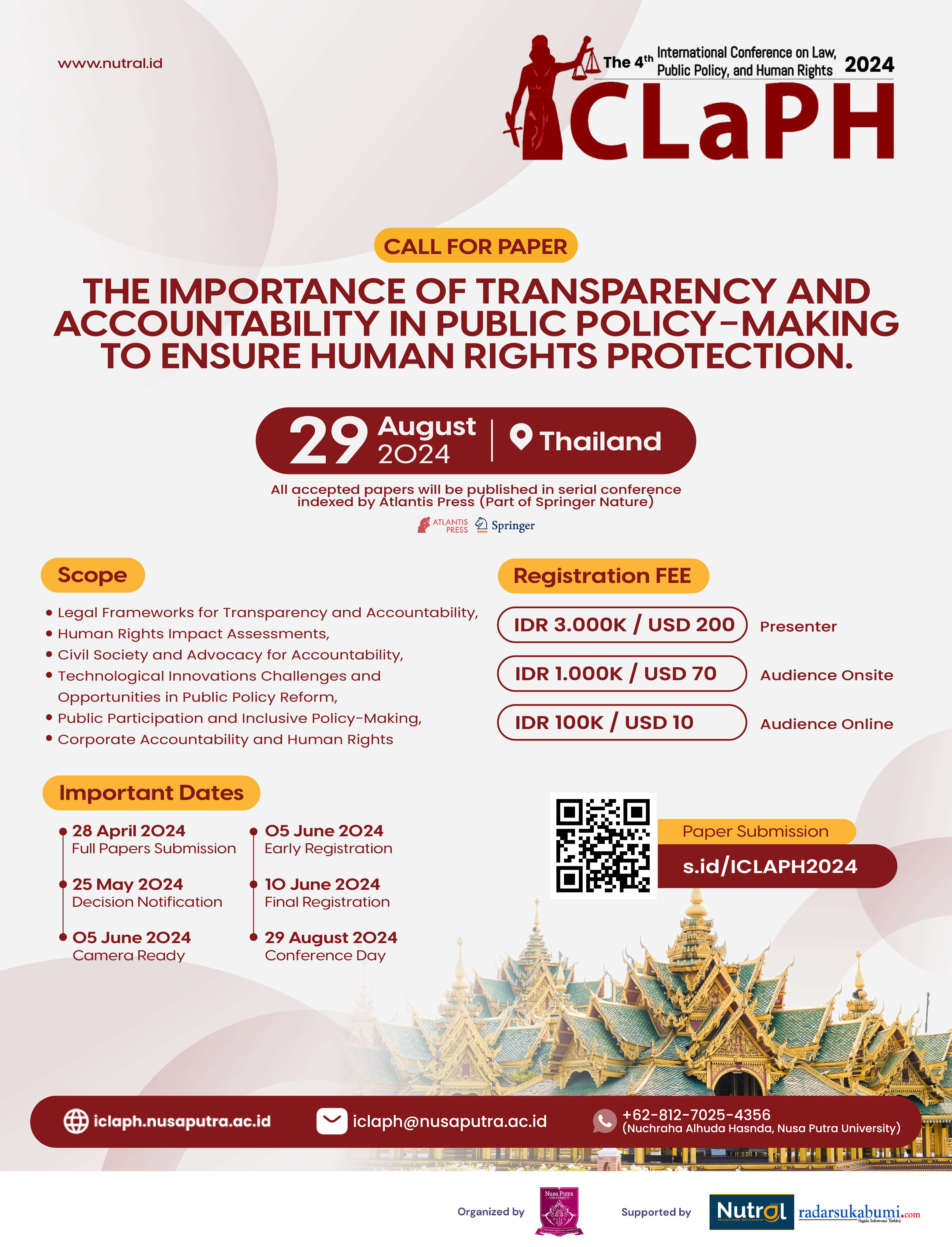 International Conference on Law, Public Policy, and Human Rights