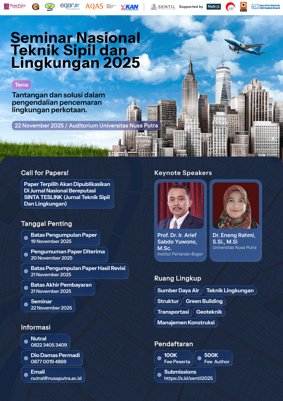 Seminar Nasional Teknik Sipil dan Lingkungan