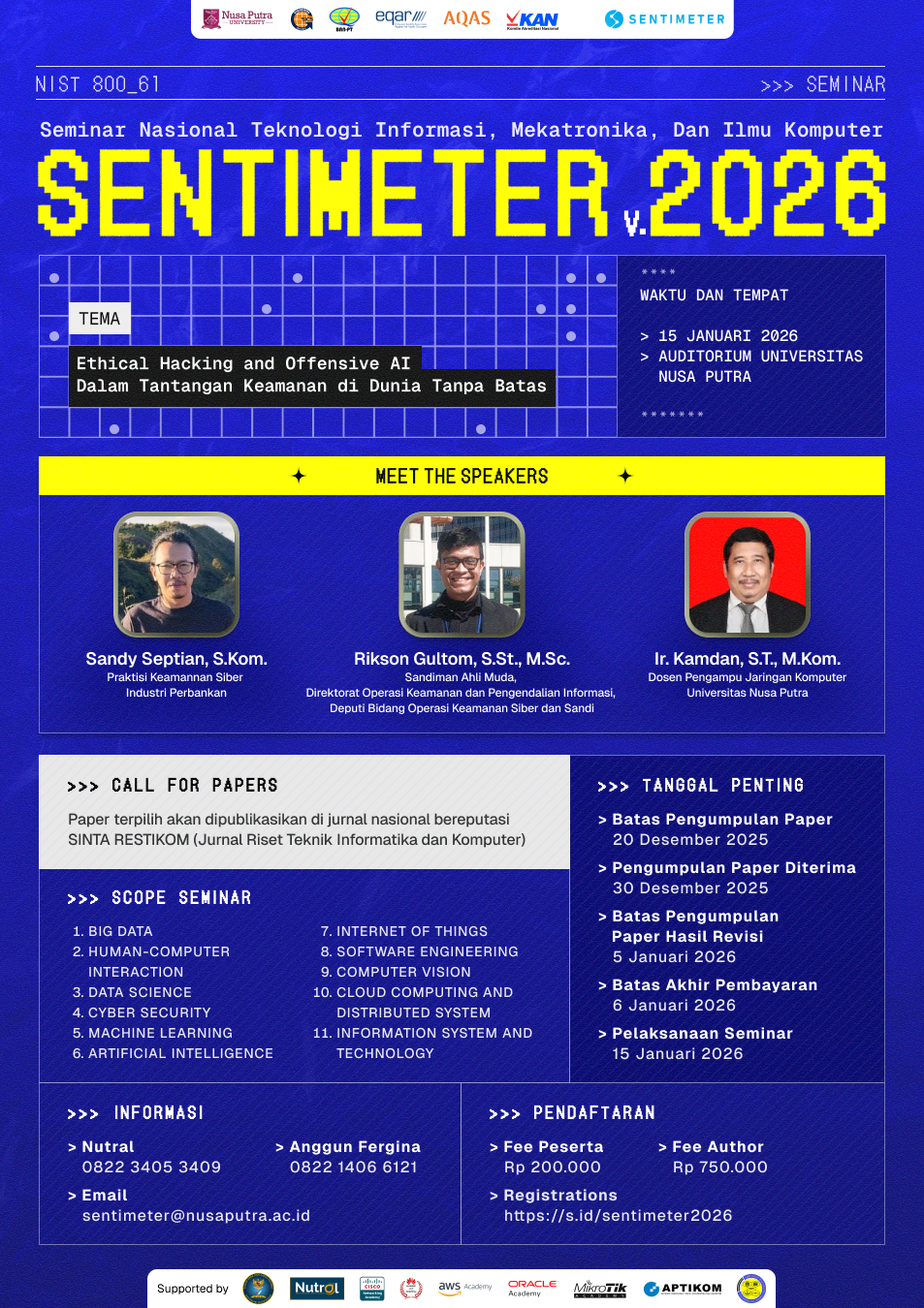 Seminar Nasional Teknologi Informasi, Mekatronika, dan Ilmu Komputer