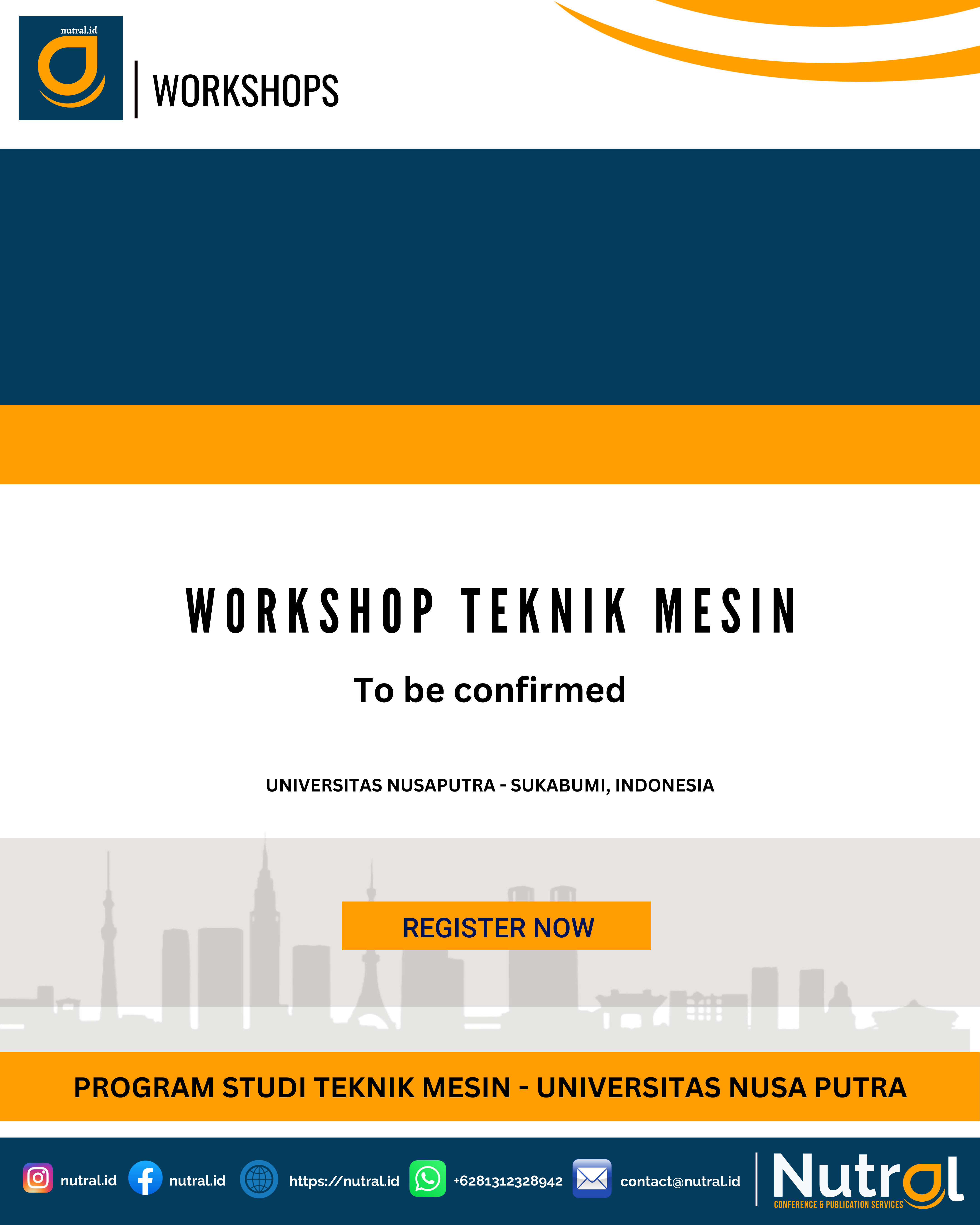 Workshop Teknik Mesin 2026