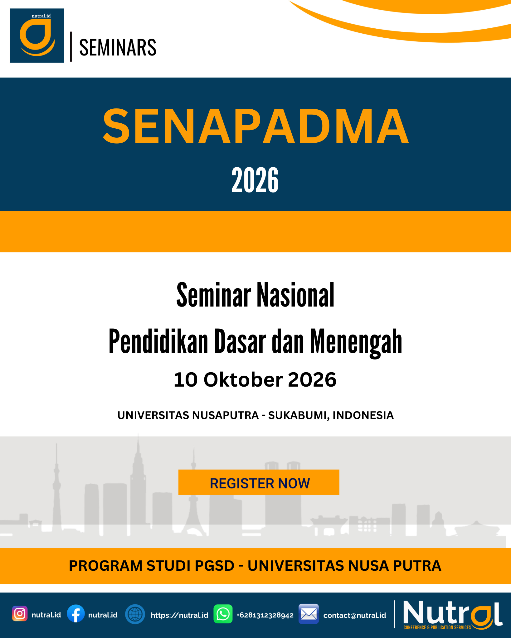 Seminar Nasional Pendidikan Dasar dan Menengah