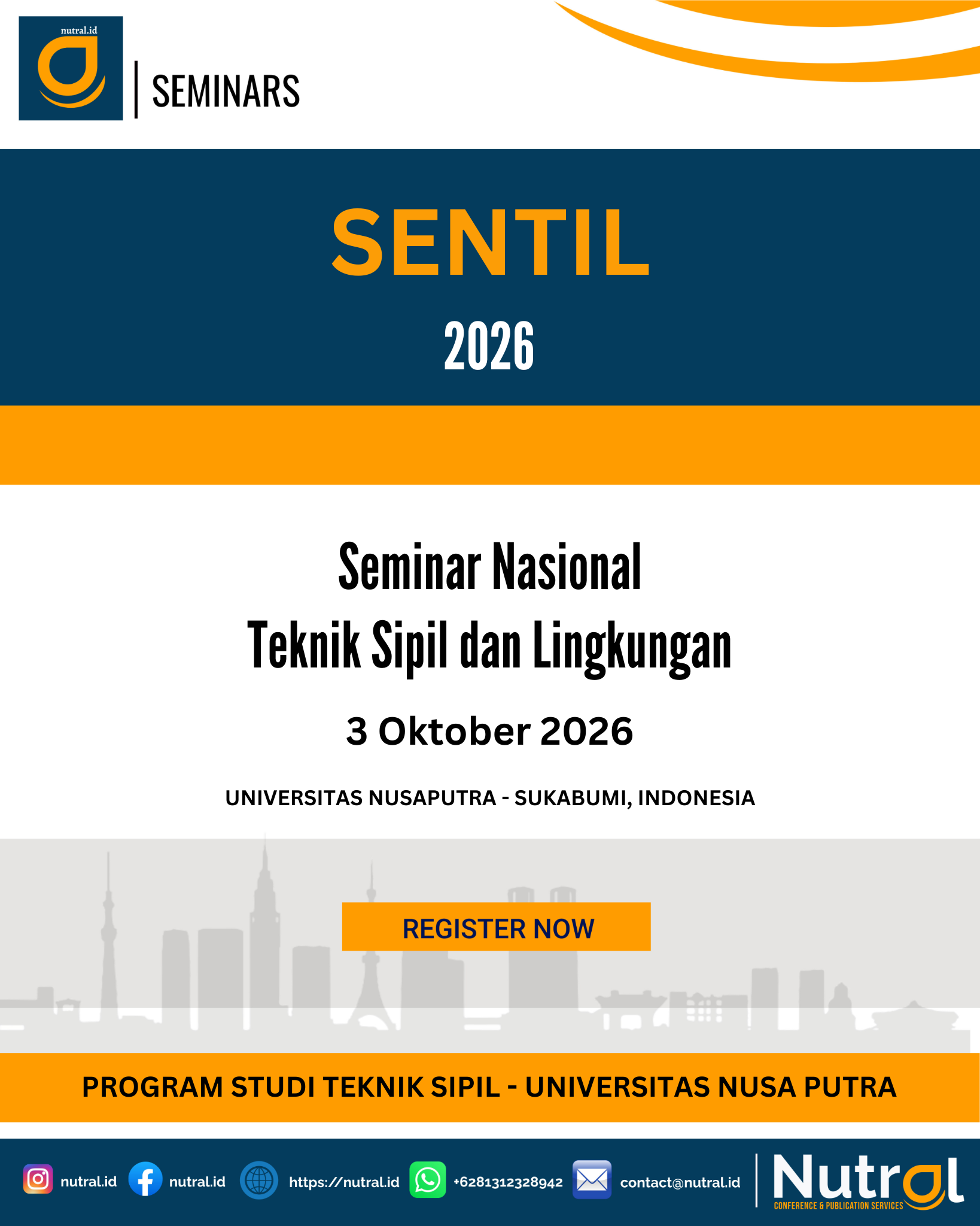 Seminar Nasional Teknik Sipil dan Lingkungan