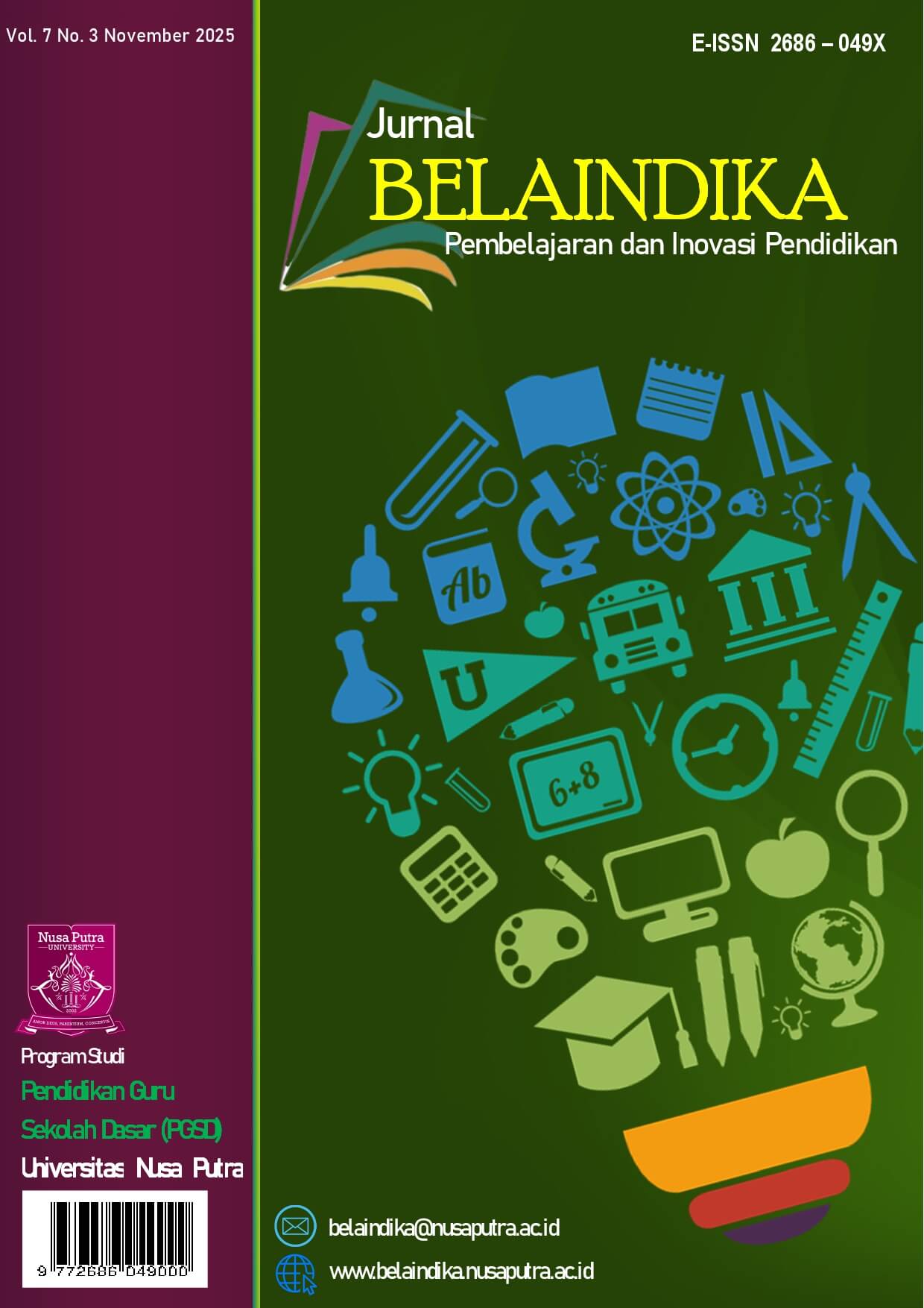 Jurnal Belaindika : Pembelajaran dan Inovasi Pendidikan