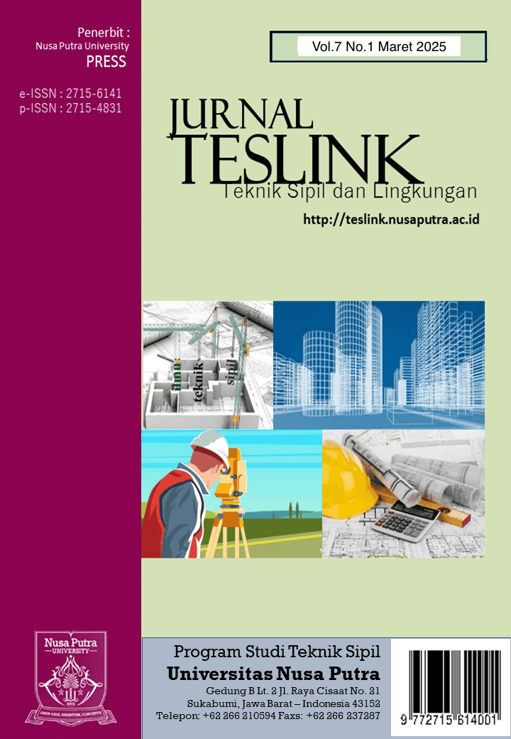 Jurnal Teslink : Teknik Sipil dan Lingkungan