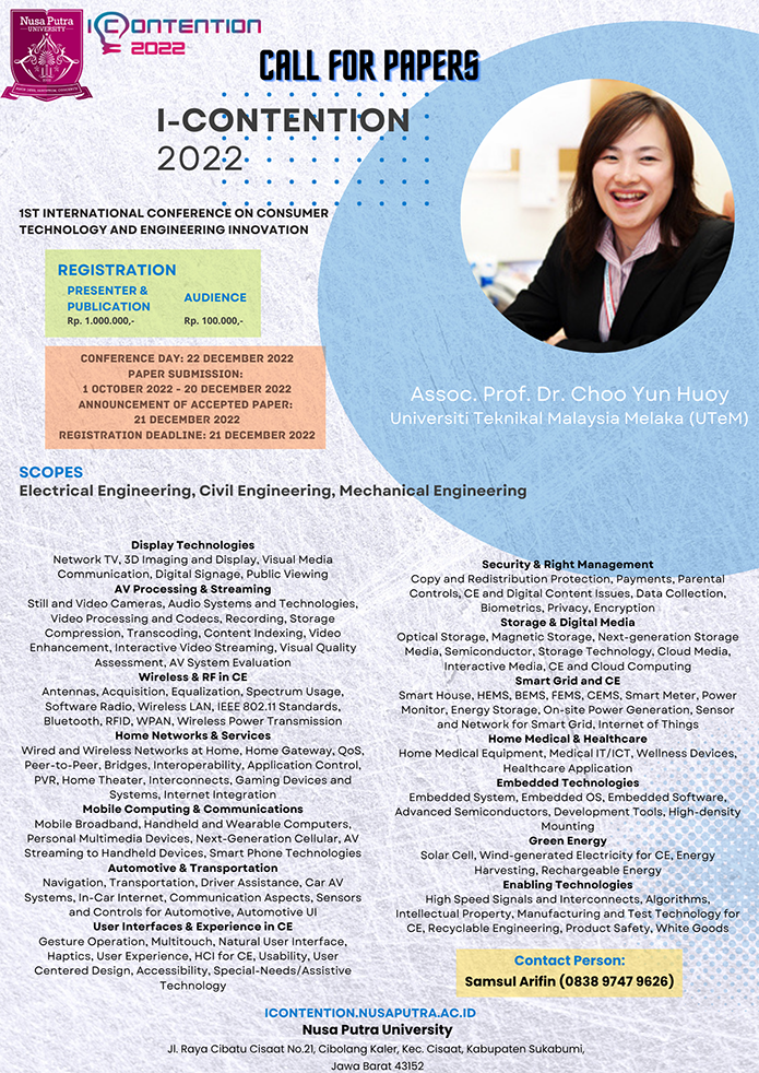 Icontention Presenter and Publication